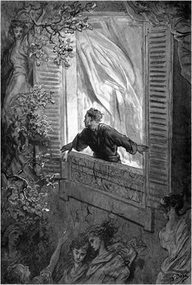 Image result for dore illustrations of raven