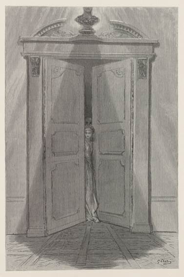 Edgar Allan Poe's 'The Raven' illustrated by Gustave Doré