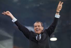 Image result for nixon hand gesture